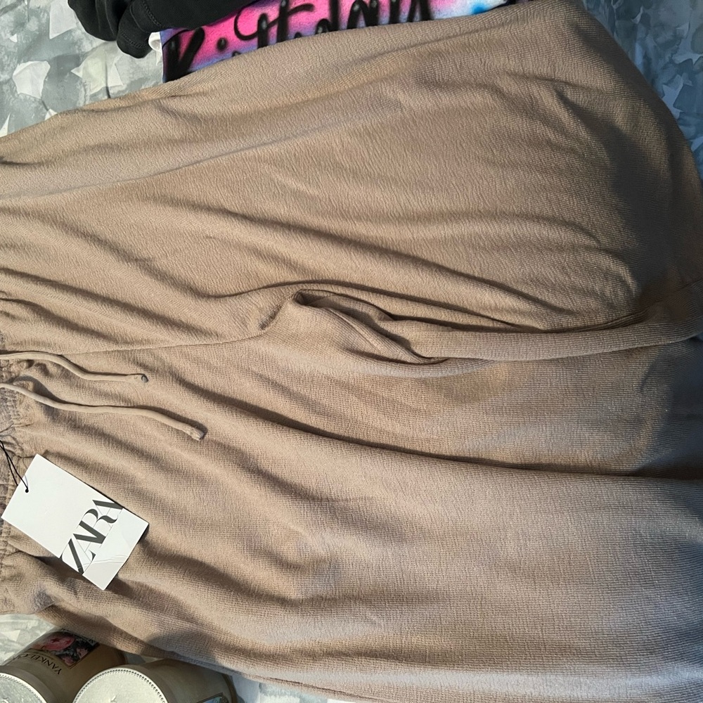 Zara Tan pants